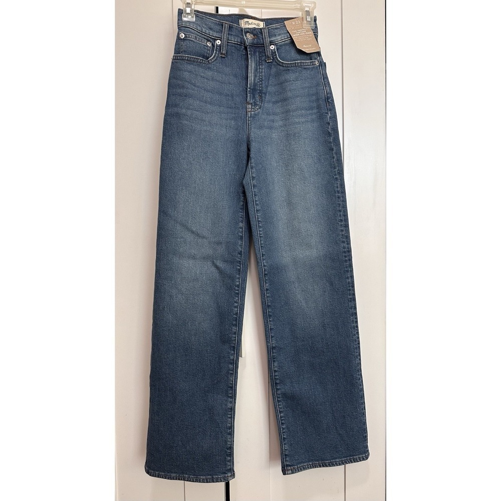 Madewell Women's Blue  The Perfect Vintage Wide-Leg Jeans Size 23 - Picture 2 of 13